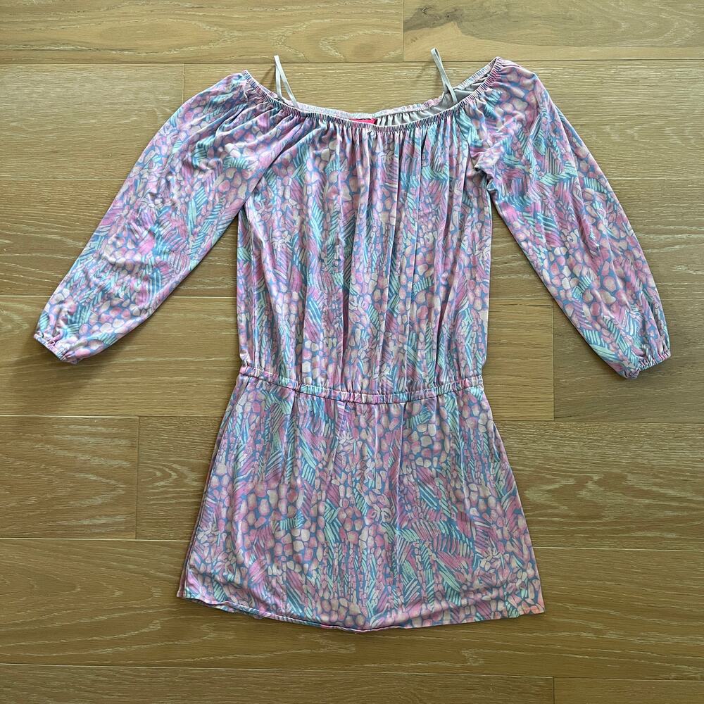 Lilly Pulitzer Lana Skort Romper Pink Sorbet High Altitude Medium